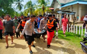 Tim Gabungan Polsek Ambuau Indah Temukan Nelayan Asal Lasalimu Sudah Tidak Bernyawa di Perairan Laut Lasalimu Selatan