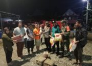AKP Rezky G Tinjau Lokasi Kebakaran dan Serahkan Bantuan Sembako kepada Korban