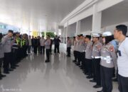 Polres Soppeng Laksanakan Apel Pengamanan Konsolidasi Internal DPD II Partai Golkar