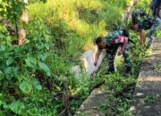 Got Bersih, Lingkungan Sehat: Koramil 1413-05/Kaledupa Bergerak di Desa Horuo