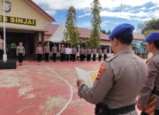 Polres Sinjai Perkuat Jiwa Pengabdian Personel Lewat Pembacaan Tribrata, Catur Prasetya, dan Panca Prasetya Korpri.