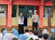 Sosialisasi ETLE Mobile Handheld, Satlantas Polres Banggai Kunjungi SMK Negeri 1 Luwuk