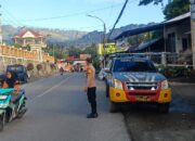 Wujud Pelayanan Pagi, Personel Polsek Alla Gelar Commander Wish