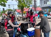 Patroli Dialogis Sat Samapta Polres Sinjai, Ajak Warga Ciptakan Lingkungan Aman.