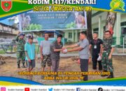 Kodim 1417/Kendari Berbagi Bersama Di Tengah Perayaan Idul Adha 1447 H/2026 M