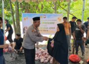 Polres Enrekang Berkurban 8 Ekor Sapi Pada Hari Raya Idul Adha 1447 H, Disalurkan Untuk Masyarakat Yang Membutuhkan 