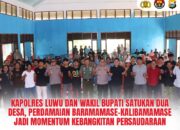 Kapolres Luwu dan Wakil Bupati Satukan Dua Desa, Perdamaian Baramamase–Kalibamamase Jadi Momentum Kebangkitan Persaudaraan
