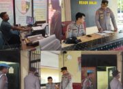 Pastikan Personel Siaga, Kabag Ops Polres Sinjai Cek Penjagaan Mako hingga Ruang Tahanan.