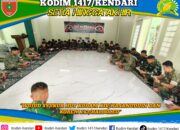 Wujud Syukur HUT Kodam XIV/Hasanuddin dan Korem 143/Haluoleo, Kodim 1417/Kendari Gelar Doa Bersama