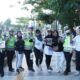 Polantas Menyapa di CFD Kendari, Polwan Bagikan Cokelat dan Edukasi Keselamatan Berlalu Lintas