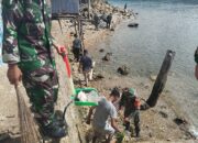 Tangan-Tangan Peduli di Pesisir Jaya Bakti, Koramil Sampolawa dan Warga Jaga Laut Demi Masa Depan Bersama