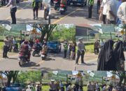 Sat Lantas Polres Sinjai Lakukan Pengaturan Lalu Lintas di Depan Rumah Duka, Wujud Kepedulian dan Pelayanan kepada Masyarakat.
