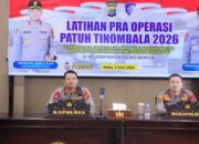 Jelang Hari Bhayangkara, Polres Banggai Gelar Latpraops Patuh Tinombala 2026
