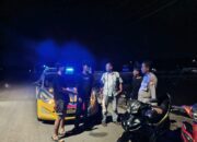 Cegah Kriminalitas dan Balap Liar, Polsek Pitumpanua Tingkatkan Patroli Malam