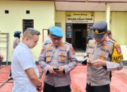 Tegakkan Disiplin, Seksi Propam Polres Sinjai Gelar Supervisi di Polsek Sinjai Timur.