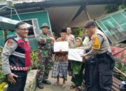 Peduli Sesama, Polres Sinjai Berikan Bantuan kepada Korban Tanah Longsor di Sinjai Timur.