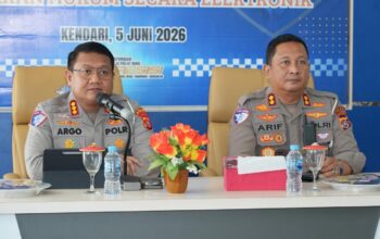 Dirlantas Polda Sultra Ikuti Latpra Operasi Patuh Anoa 2026, Perkuat Kesiapan Personel di Lapangan