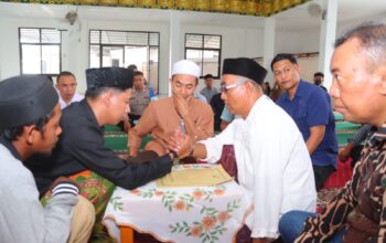 Masjid Asmaul Husnah Polres Sigi Saksi Bisu Momen Sakral Akad Nikah Tahanan Perempuan Asal Walatana