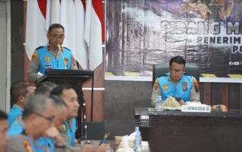 Kapolda Sulteng Pimpin Sidang Penentuan Peserta Lanjut Tahap Pemeriksaan Kesehatan II Penerimaan Terpadu Anggota Polri TA 2026