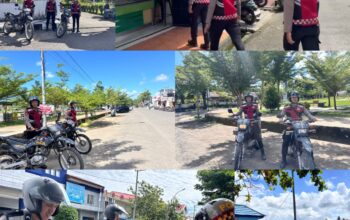 Sat Samapta Polres Sinjai Intens Gelar Patroli, Ciptakan Situasi Aman Kondusif.