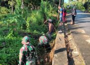 Karya Bakti Koramil 1413-05/Kaledupa dan Warga Ollo Wujudkan Lingkungan Bersih dan Nyaman