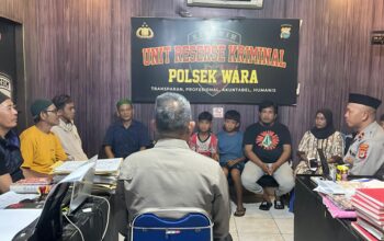 Polsek Wara Selesaikan Kasus Percobaan Saling Serang Antar Remaja di Ponjalae