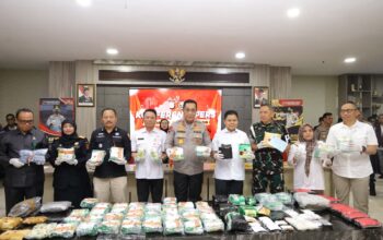Polda Sulsel Musnahkan Barang Bukti Narkotika Hasil Pengungkapan Jaringan Internasional Periode Januari–Juni 2026