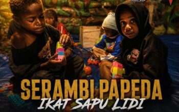 Serambi Papeda Ikat Sapu Lidi Satgas Pamtas RI-PNG Mobile Yonif 725/Woroagi
