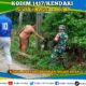 Sinergi Babinsa dan Warga Mata Lamokula Gelar Kerja Bakti Bersihkan Jalan Desa