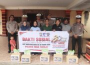 Penyaluran Bansos Polres Tana Toraja dalam Rangka HUT Bhayangkara ke-80, Berikan Bantuan kepada yang Membutuhkan
