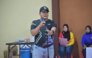 Rangkaian Hari Bhayangkara ke-80. Kapolres Morowali Utara resmi buka Open Tournament Badminton Bhayangkara Cup 2026 