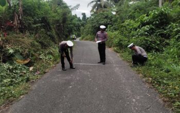 Hasil Olah TKP Polres Banggai, 4 Siswi Terlibat Kecelakaan Motor di Lamala, 1 Tewas dan 3 Luka