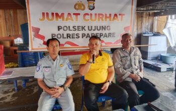 Jumat Curhat Polsek Ujung Jadi Ruang Dialog Warga Lapadde, Berbagai Persoalan Kamtibmas Mengemuka