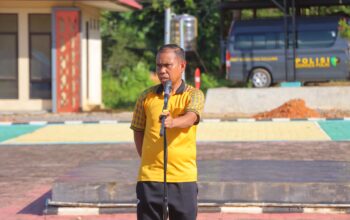 Wakapolres Konut Buka Kejuaraan Volly Intern Kapolres Cup Meriahkan HUT Bhayangkara Ke-80 Tahun 2026
