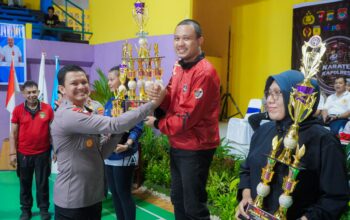 Tournamen Karate INKANAS Kapolres Banggai Cup 2026 Resmi Ditutup, AKBP Wayan Wayracana Apresiasi Sportivitas Atlet