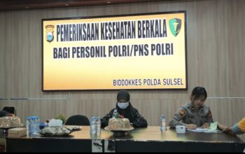 Bangun Personel Tangguh dan Responsif, Biddokkes Polda Sulsel Laksanakan Pemeriksaan Kesehatan Berkala bagi Personel Polres Enrekang