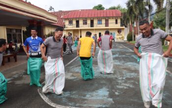 Sambut Hari Bhayangkara ke-80 Tahun 2026, Polres Tana Toraja Gelar Lomba Penuh Kebersamaan dan Sportivitas