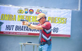 Asah Profesionalisme Personel, Polres Luwu Gelar Lomba Menembak Presisi Sambut Hari Bhayangkara ke-80