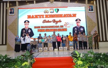 Puncak Bakti Kesehatan Serentak Hari Bhayangkara ke-80, Polda Sulsel Hadirkan Layanan Kesehatan Gratis untuk Masyarakat
