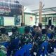 Nobar Sepak Bola Gembira di Kodim 1413/Buton, Babinsa dan Warga Rajut Keakraban dalam Kebersamaan