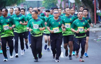 Prajurit Berlari, Panglima Ikut Berlari: Cakra Fun Run Jadi Pesan Kuat Pentingnya Hidup Sehat