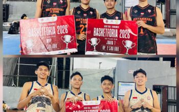 Bhayangkara X Zone Polres Toraja Utara Dominasi Basketforia 2026, Kawinkan Gelar Juara 1, 2, dan MVP KU-19 Putra di Bone