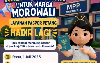 Imigrasi Morowali Kembali Hadirkan Layanan Paspor Petang, Ajak Masyarakat Manfaatkan Layanan Tersebut
