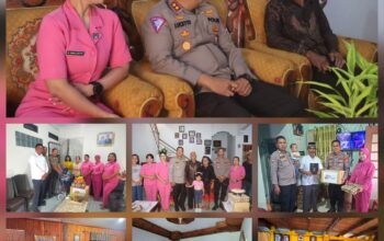 Polres Toraja Utara Gelar Anjangsana Sambut Hari Bhayangkara Ke-80, Kunjungi Purnawirawan Polri dan Warakawuri