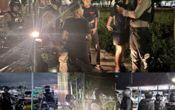 Cegah Kriminalitas Malam Hari, Sat Samapta Polres Sinjai Intensifkan Patroli di Titik Rawan Kamtibmas.