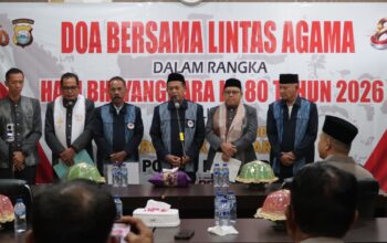 Doa Bersama Lintas Agama, Polres Parepare dan Tokoh Agama Satukan Harapan Untuk Indonesia