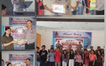 Perkuat Kepedulian dan Semangat Hari Bhayangkara Ke-80, Polres Toraja Utara Gelar Bakti Sosial di Panti Asuhan Tangmentoe