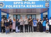 Kapolresta Kendari Terima Kunjungan Tim Puslitbang Polri dalam Rangka Penelitian Fungsi Pemberantasan Korupsi dan Program Makan Bergizi Gratis