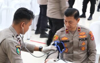 Polda Sultra Lampaui Target Donor Darah Hari Bhayangkara ke-80, Berhasil Himpun 854 Kantong Darah