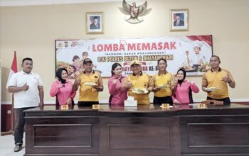 Sambut Hari Bhayangkara ke-80, Polres Buton Gelar Lomba Memasak Penuh Kebersamaan